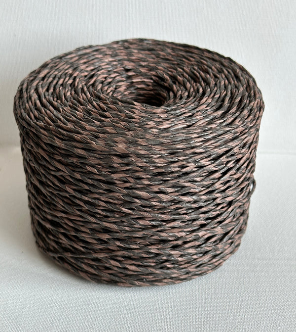 Multicolor Paper Raffia   Espresso & Walnut Brown