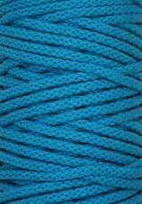 Cotton Braided Cord - 5mm - Blue Jay ♻️