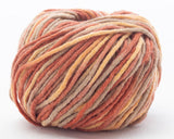 Ombre Worsted Yarn - Cinnamon & Peaches