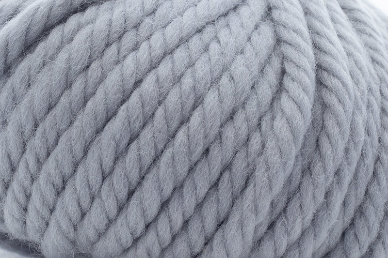 Super Chunky Wool Yarn - Cloud Gray