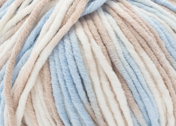 Ombre Worsted Yarn - Creamsicle & Earth