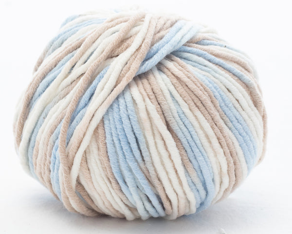 Ombre Worsted Yarn - Creamsicle & Earth