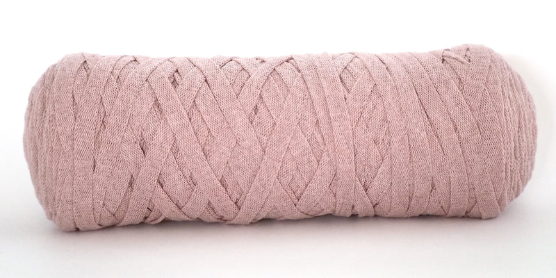 Cotton Ribbon Cord - Dusty Pink ♻️