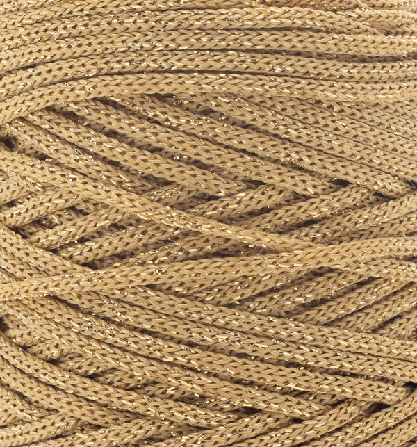 ✨  Outdoor Wonder Braided Cord - 2 mm - Gold