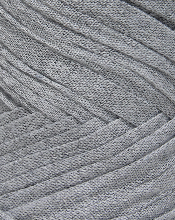 Cotton Ribbon Cord - Soft Gray ♻️