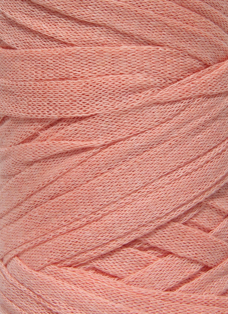 Cotton Ribbon Cord - Peach ♻️