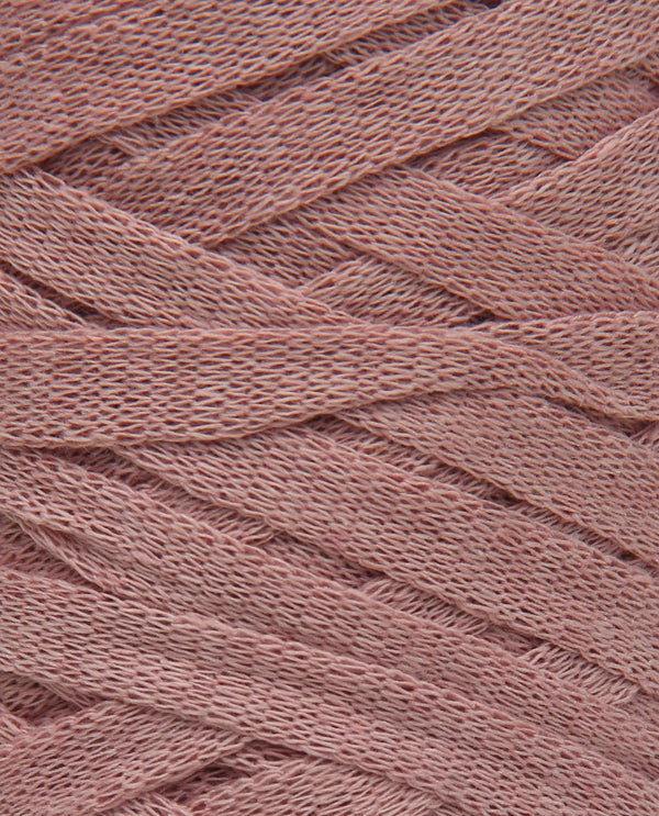 Cotton Ribbon Cord - Dusty Pink ♻️