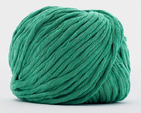 Silky-Soft Cotton Ball - 3 mm - Leaf Green ♻️