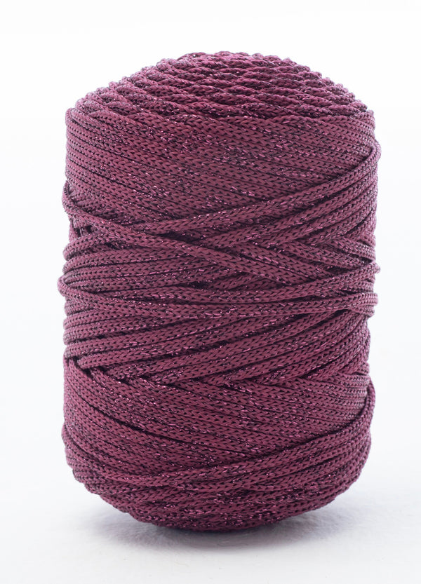 ✨  Outdoor Wonder Braided Cord - 2 mm - Plum