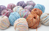 Ombre Worsted Yarn - Rainbows in Spring