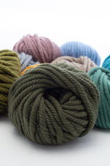 Super Chunky Wool Yarn - Hunter Green