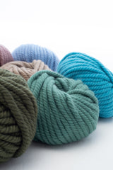 Super Chunky Wool Yarn - Aqua