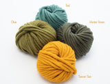 Super Chunky Wool Yarn - Teal